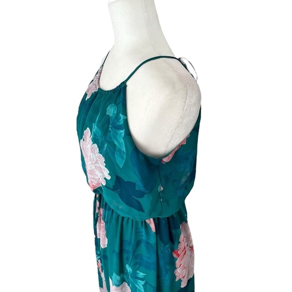 Sweet Storm Pink Halter Maxi Dress Resort Wear - Picture 8 of 13